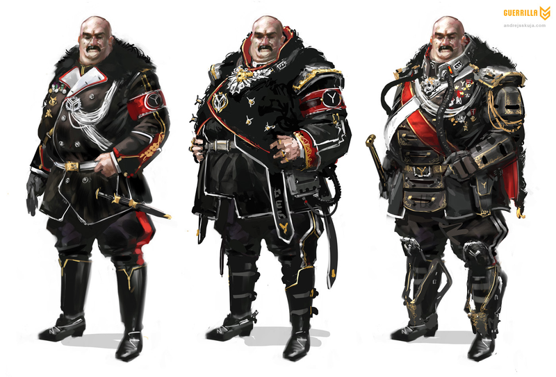 Illustration for article titled The Dapper Villains and Pretty Ladies of the Killzone Universe